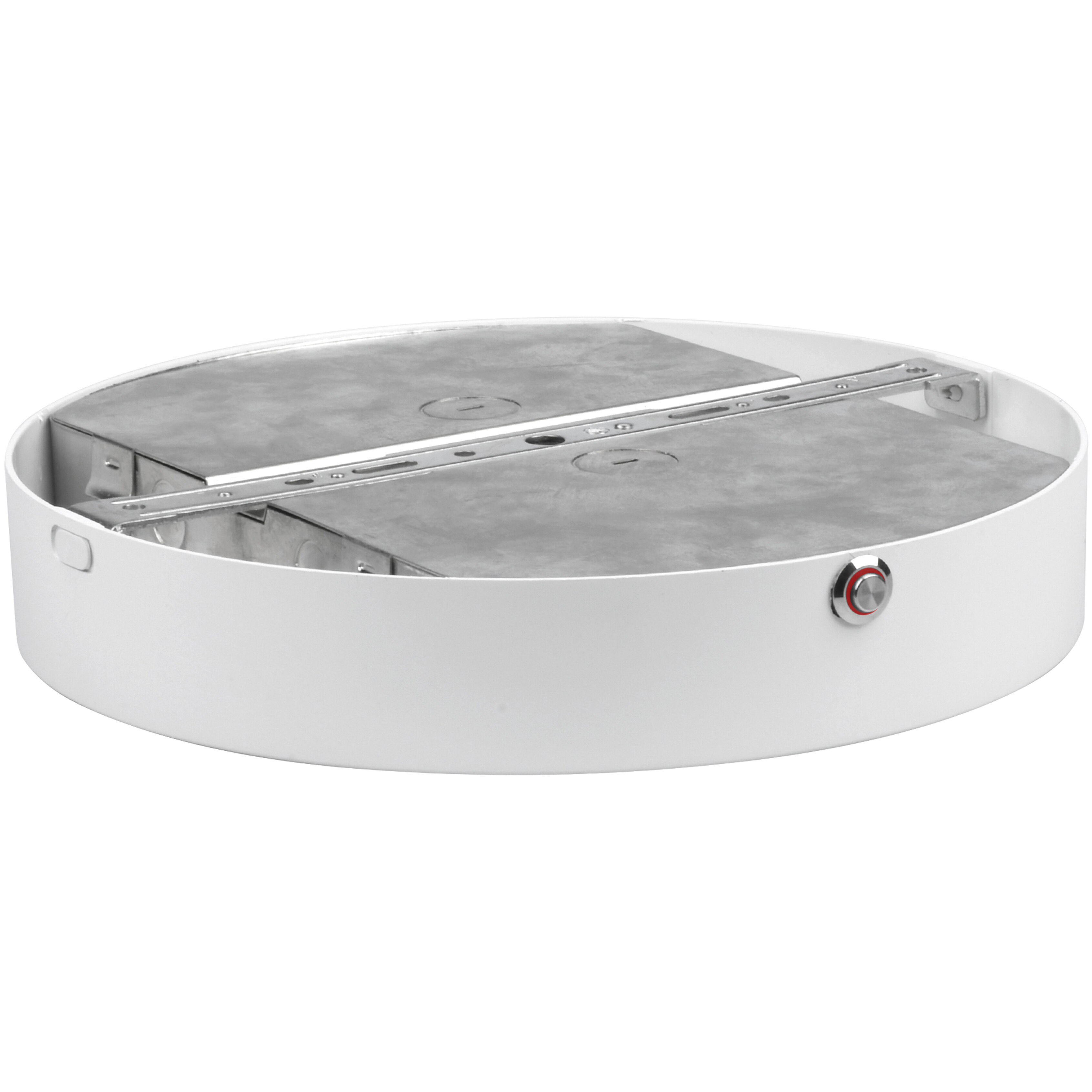 ModPLUS LED 9 inch White Flush Mount Ceiling Light, Round