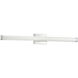 Arc LED 36 inch Brushed Steel Vanity Light Wall Light