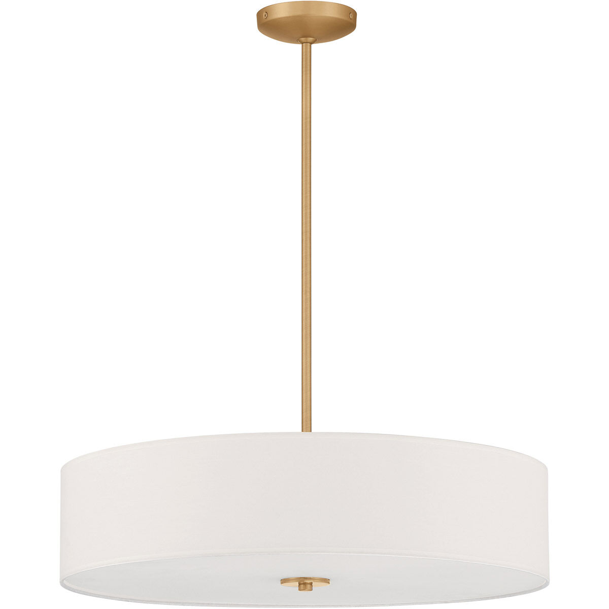 Mid Town LED 24 inch Antique Brushed Brass Pendant Ceiling Light