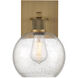 Port Nine LED 8 inch Antique Brushed Brass Wall Sconce Wall Light