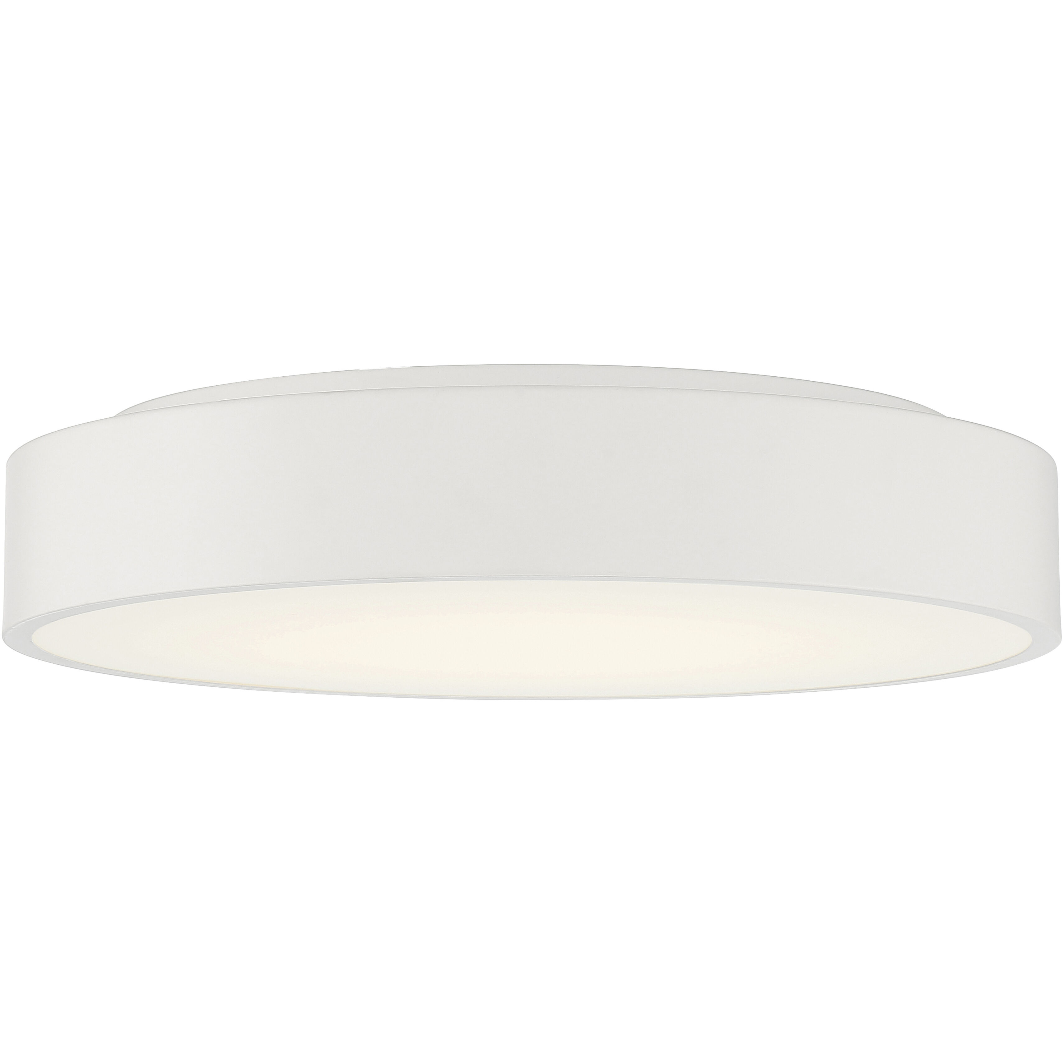 Como LED 13.75 inch White Flush Mount Ceiling Light