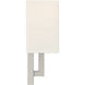 Mid Town LED 8 inch Brushed Steel Wall Sconce Wall Light