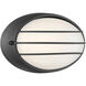 Cabo LED 5 inch Black Outdoor Bulkhead
