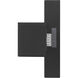 Maxx 24 inch Matte Black Bath Vanity Light Wall Light