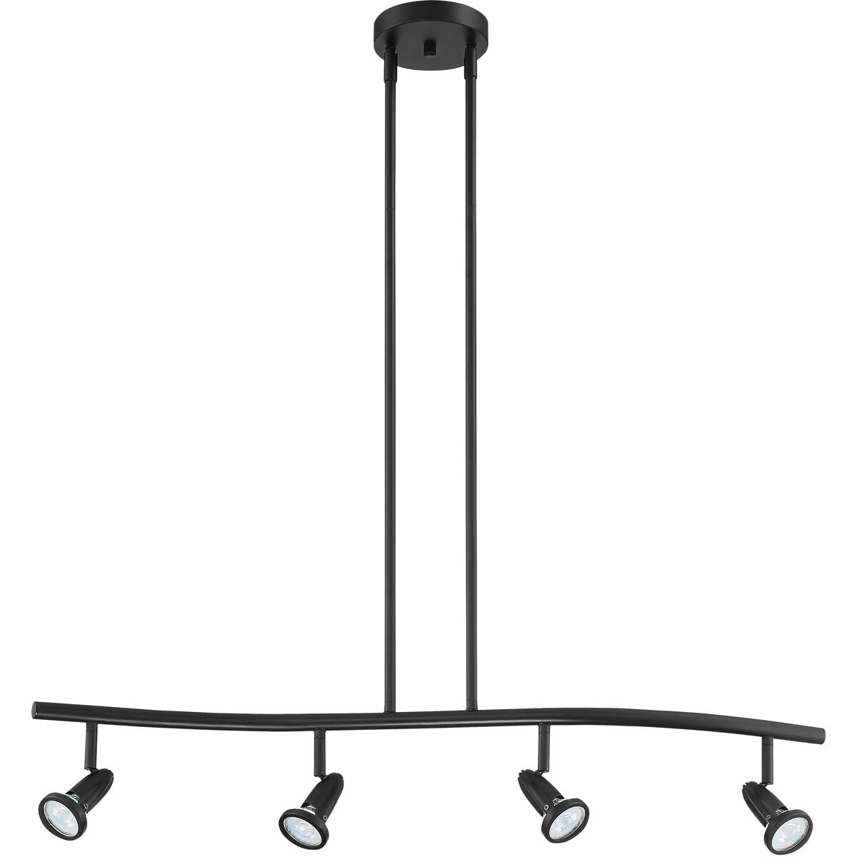 Cobra LED 8 inch Black Pendant - Spotlight Ceiling Light
