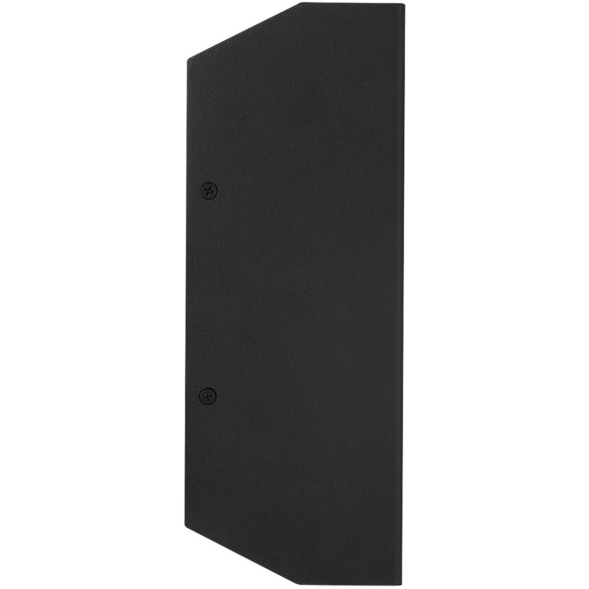Amora LED 10 inch Black Outdoor Wall Sconce