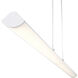 Float LED 36 inch Matte White Pendant Ceiling Light