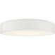 Como LED 21.75 inch White Flush Mount Ceiling Light