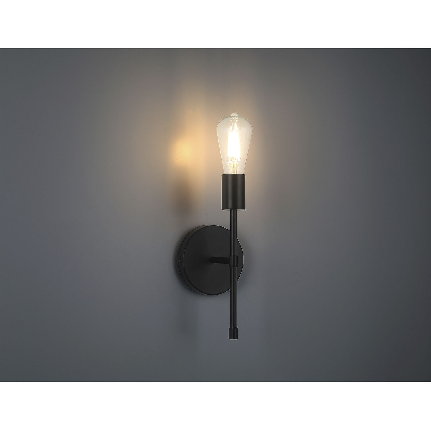 Iconic II LED 5 inch Matte Black Wall Sconce Wall Light