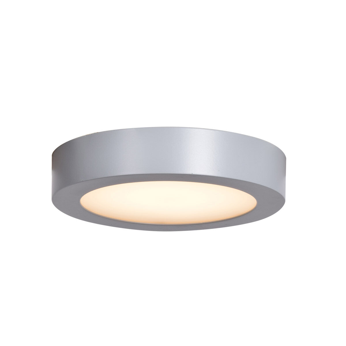 Strike 2.0 LED 7 inch Silver Flush Mount Ceiling Light