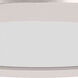 ModPLUS LED 9 inch Chrome Flush Mount Ceiling Light