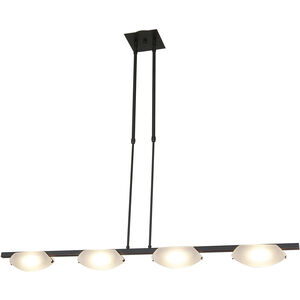 Nido LED 43 inch Oil Rubbed Bronze Linear Pendant Ceiling Light