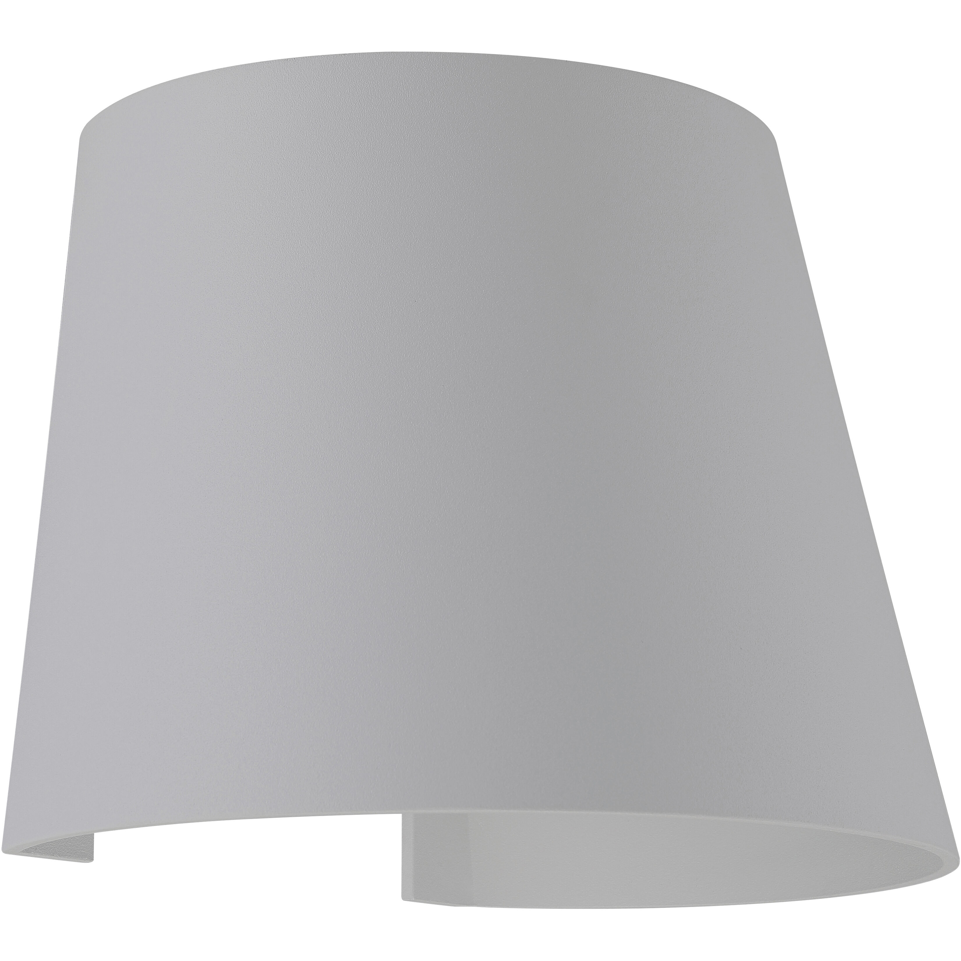 Cone LED 6 inch Satin Outdoor Wall Sconce