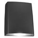 Adapt LED 7 inch Black Outdoor Wall Sconce