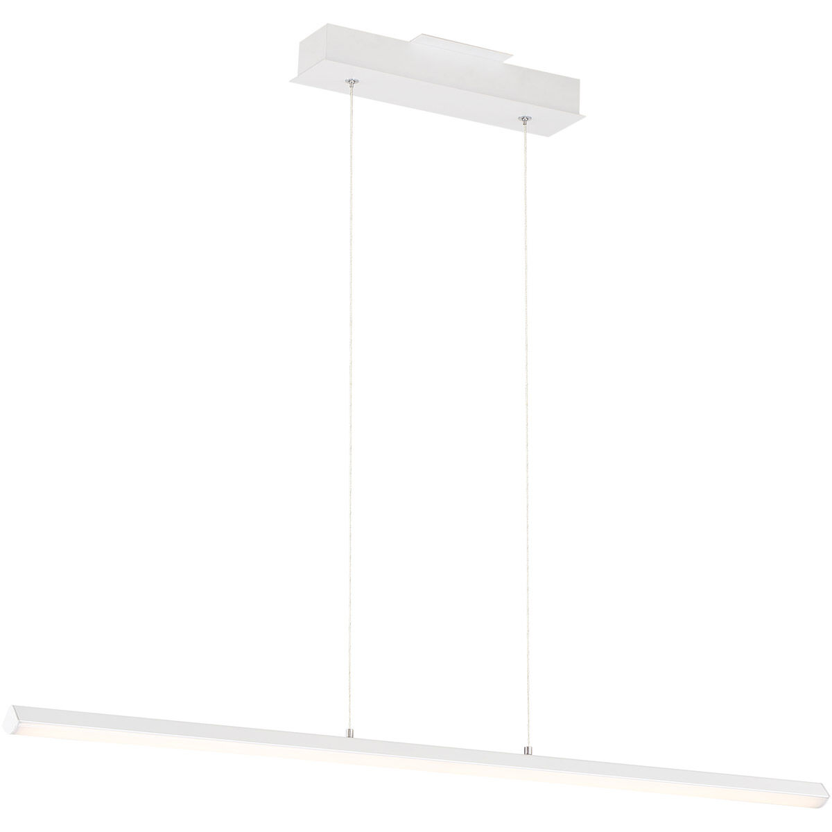 Float LED 36 inch Matte White Pendant Ceiling Light