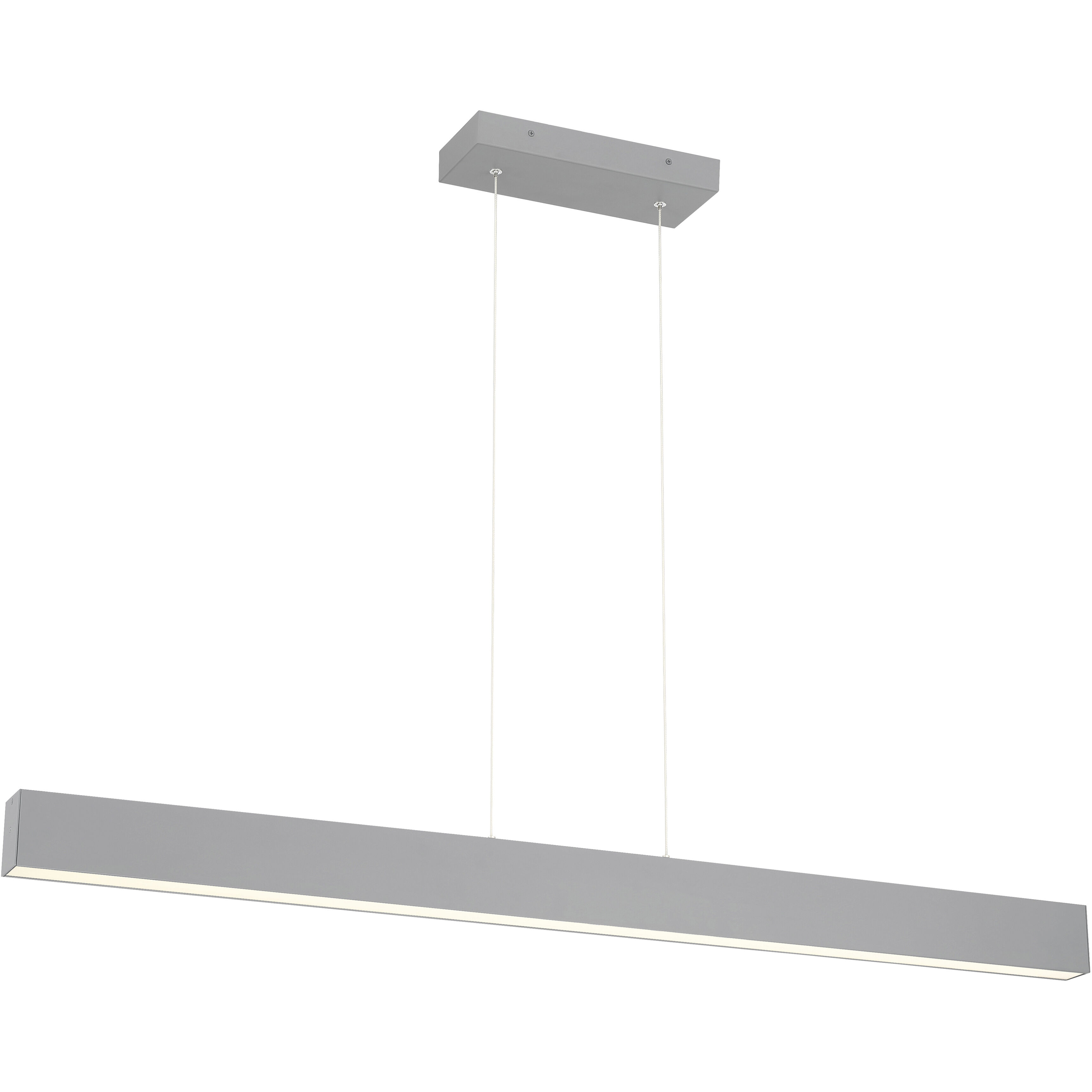 Form Dual LED 2 inch Gray Pendant Ceiling Light