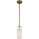 Ole' 1 Light 4 inch Antique Brushed Brass Pendant Ceiling Light