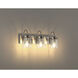 Dickens 3 Light 20.5 inch Brushed Steel Vanity/Bath Bar Wall Light