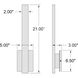 Haus Wall Sconce Wall Light in Matte Black