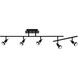 Viper 6 Light 120 Bronze Linear Ceiling Spot Ceiling Light