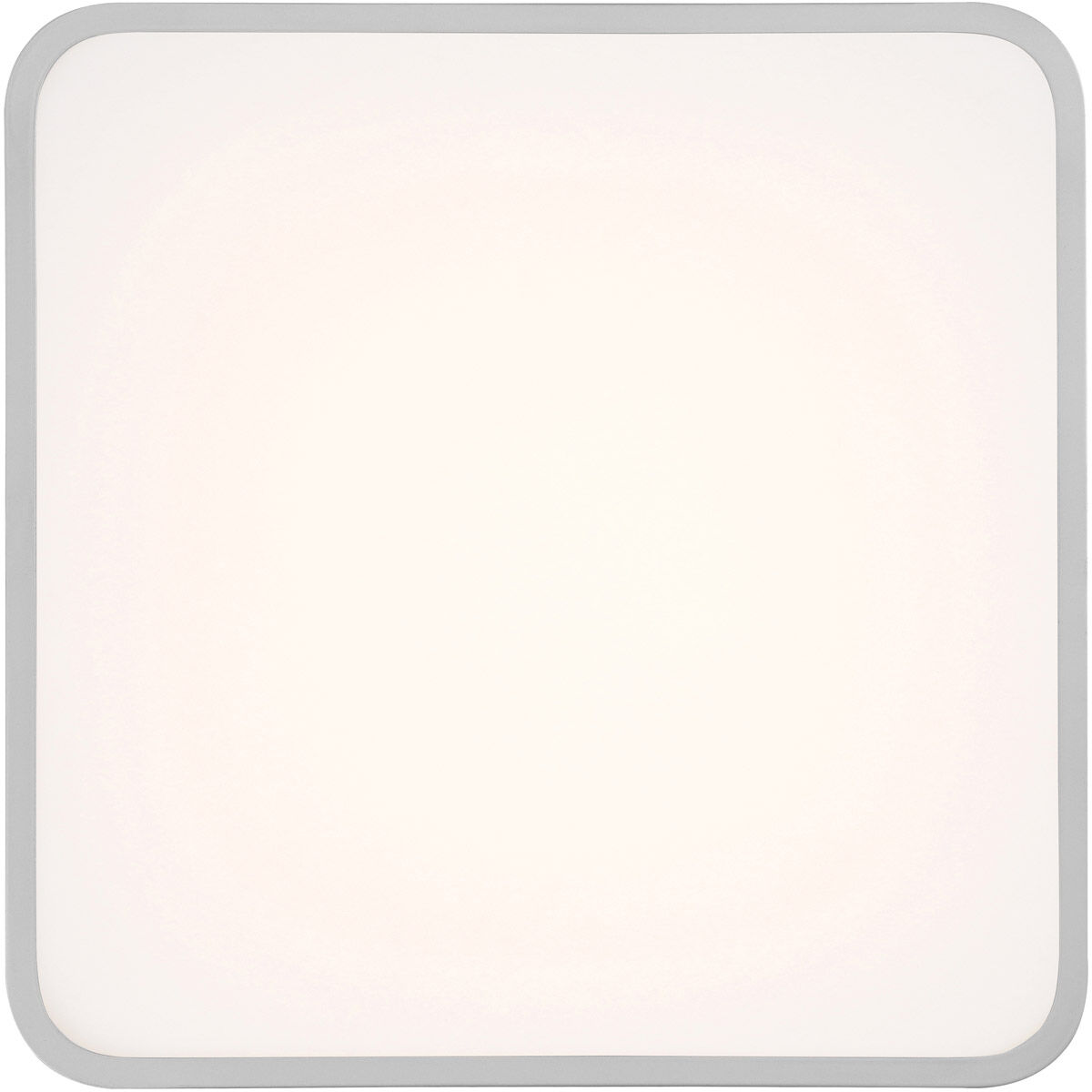 Granada LED 19.75 inch Satin and White Flush Mount Ceiling Light