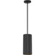 Pilson XL 6 inch Matte Black Pendant Ceiling Light