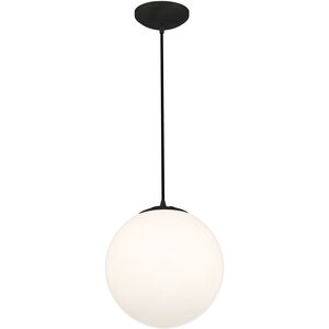 Pearl 10 inch Matte Black Pendant Ceiling Light