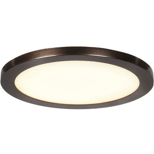 Disc LED 8 inch Bronze Flush Mount Ceiling Light