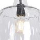 Simplicite LED 11 inch Black Pendant Ceiling Light