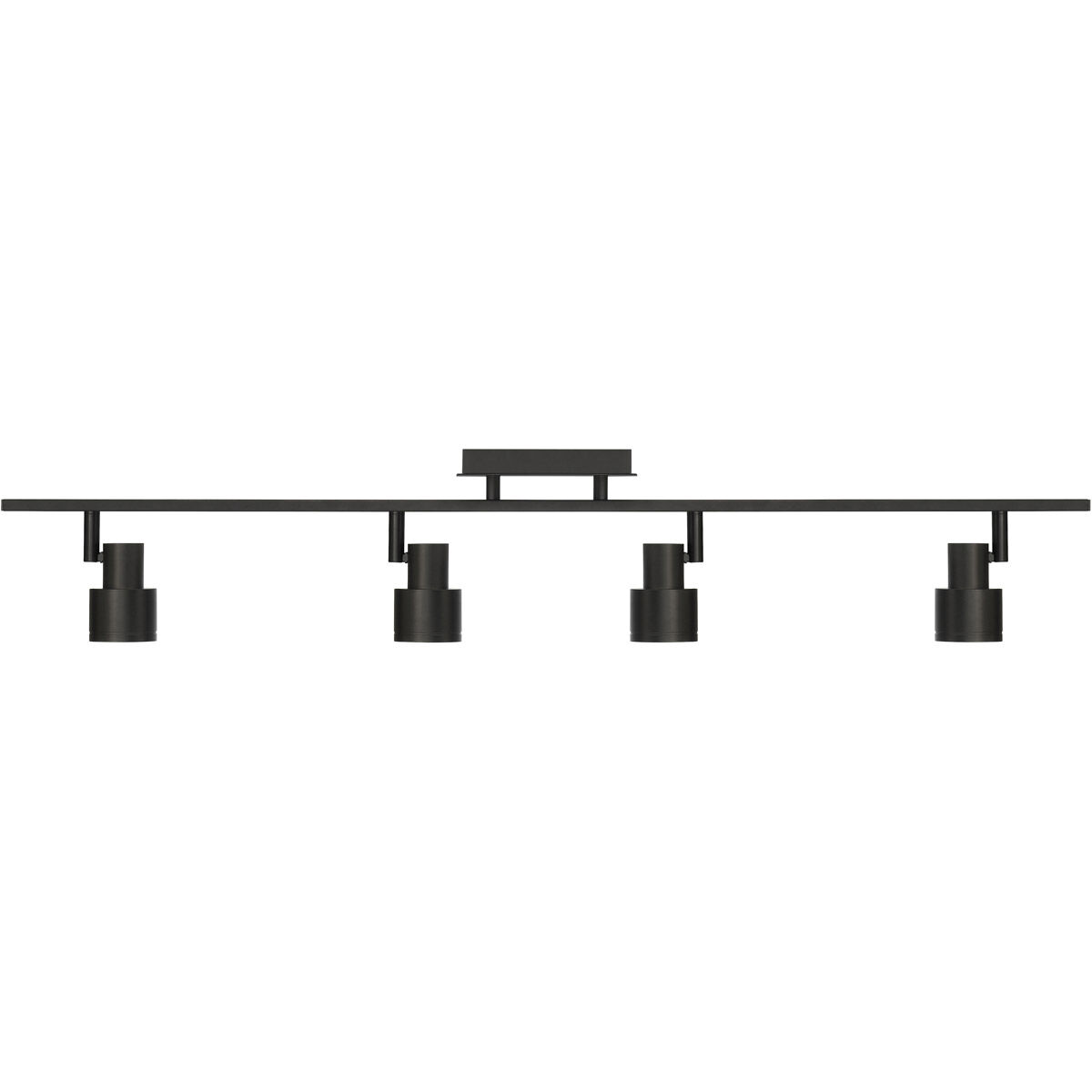 Lincoln 120 Matte Black Track Ceiling Light