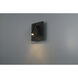 Villa 1 Light 6 inch Matte Black ADA Wall Sconce Wall Light