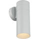 Matira LED 12 inch Satin Outdoor Wall Sconce