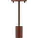 Cafe LED 3 inch Bronze Wall Sconce / Flush Mount Wall Light