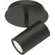 Prado 5 inch Matte Black Flush Mount Ceiling Light