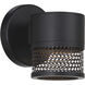 Ari Grid 4.75 inch Black Wall Sconce Wall Light