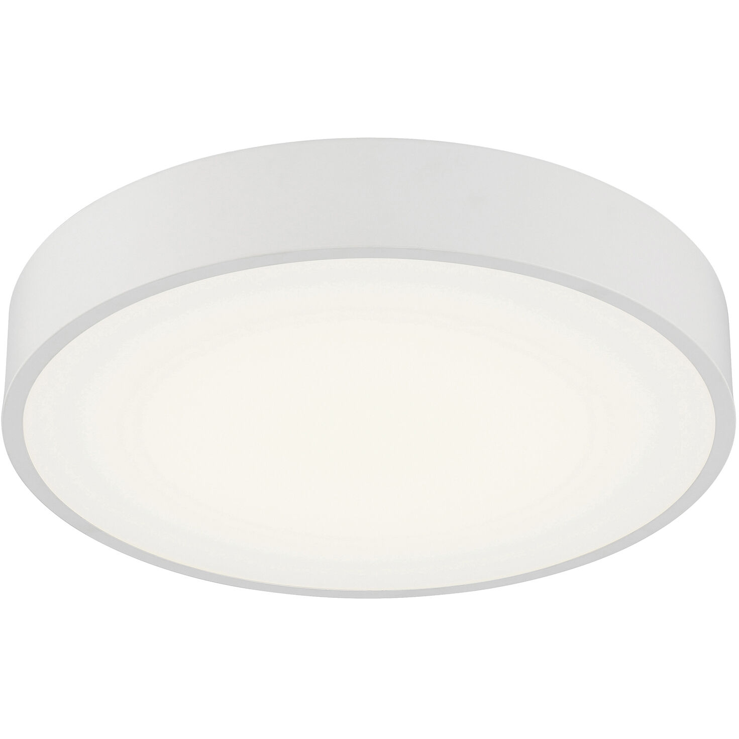 Como LED 21.75 inch White Flush Mount Ceiling Light