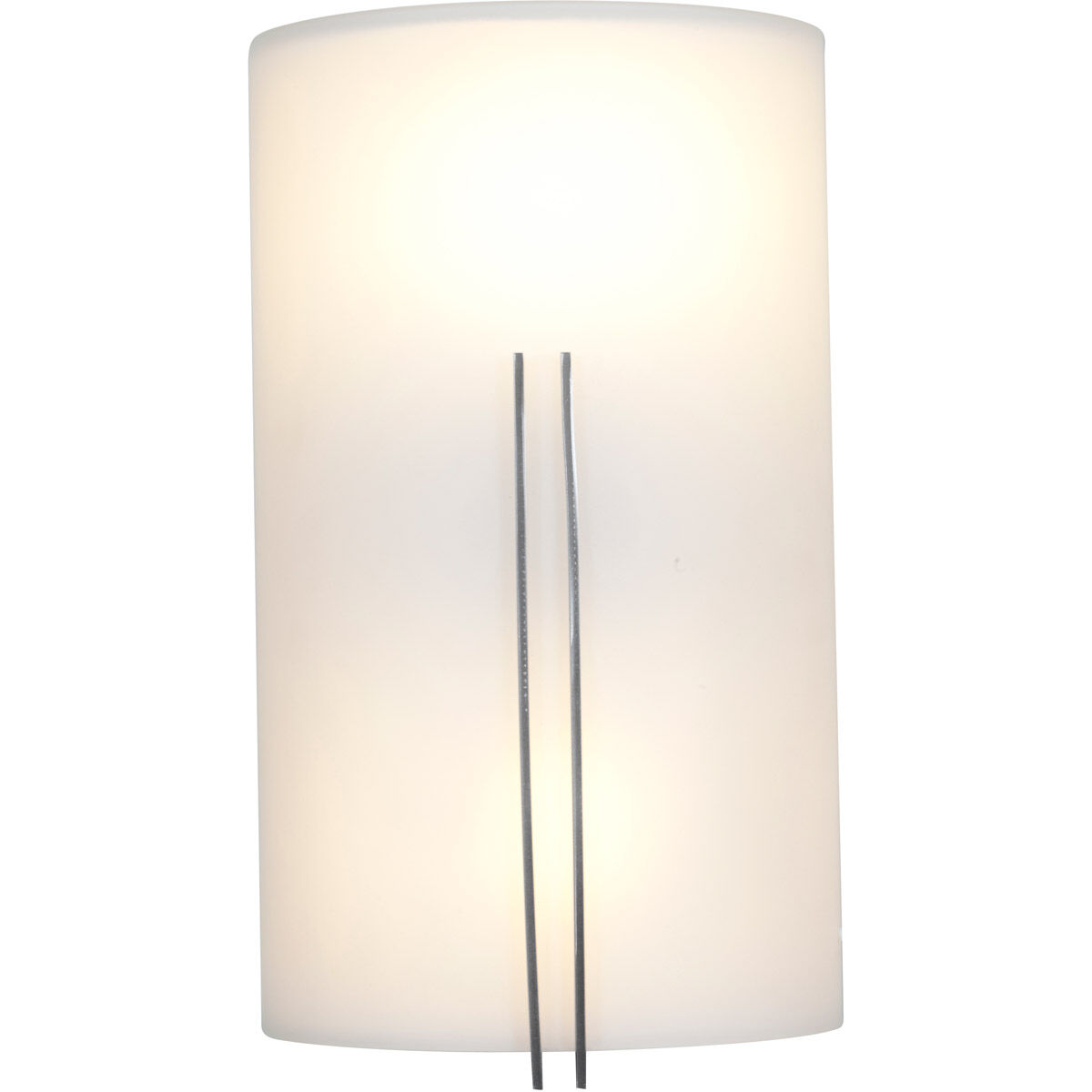 Prong 2 Light 7 inch Brushed Steel ADA Wall Sconce Wall Light