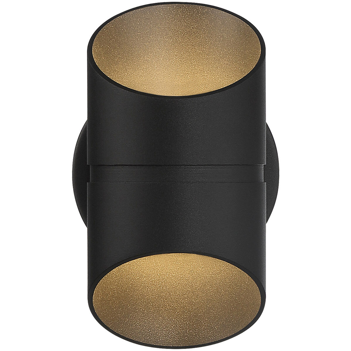 Marino LED 8 inch Black Outdoor Wall Sconce