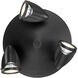 Cobra LED 10 inch Black Flush Mount Ceiling Light