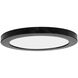 ModPLUS LED 7 inch Black Flush Mount Ceiling Light