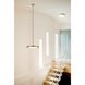 Roma LED 14 inch Antique Brushed Brass Flush Mount Ceiling Light