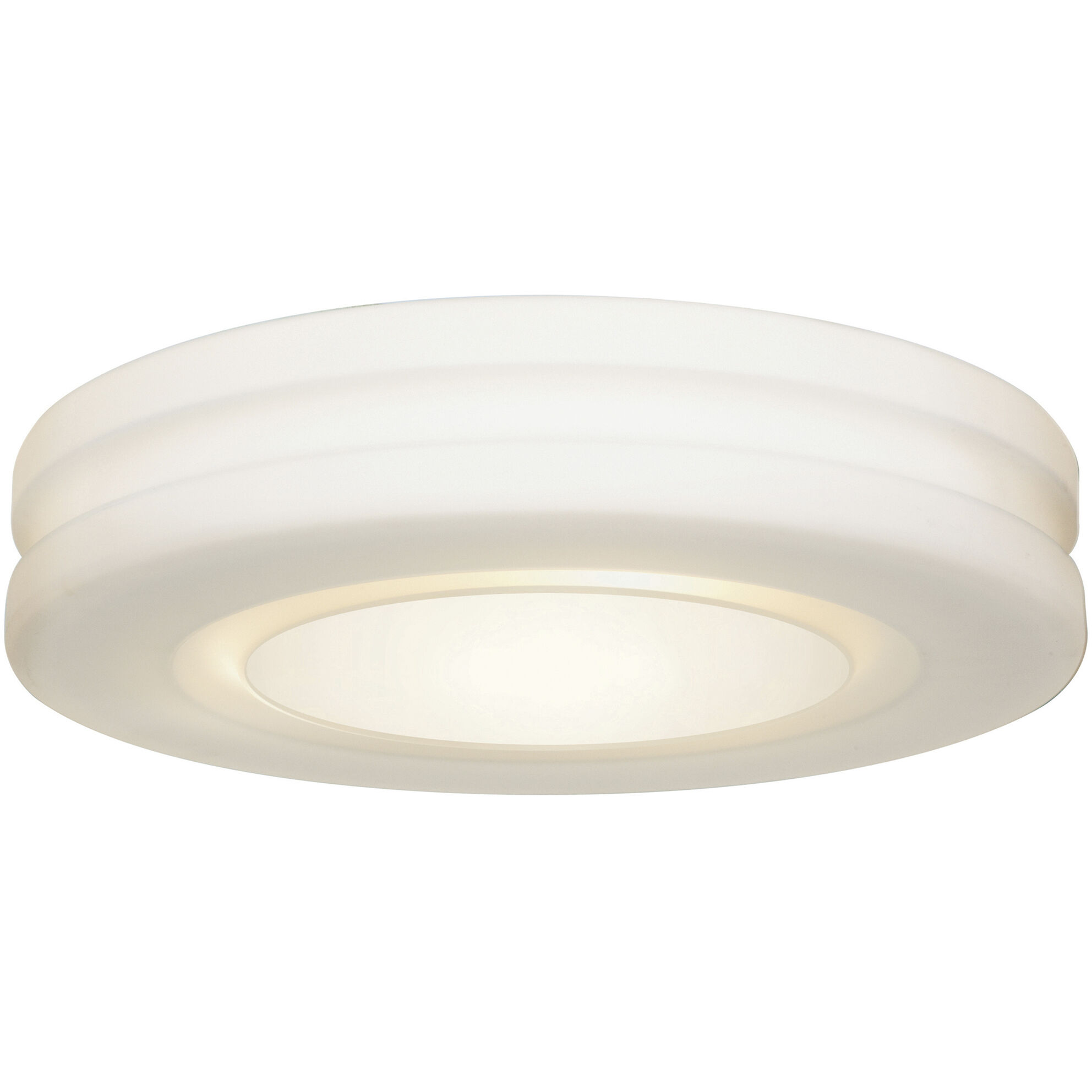 Access 50186 WH OPL Altum 1 Light 10 inch White Flush Mount
