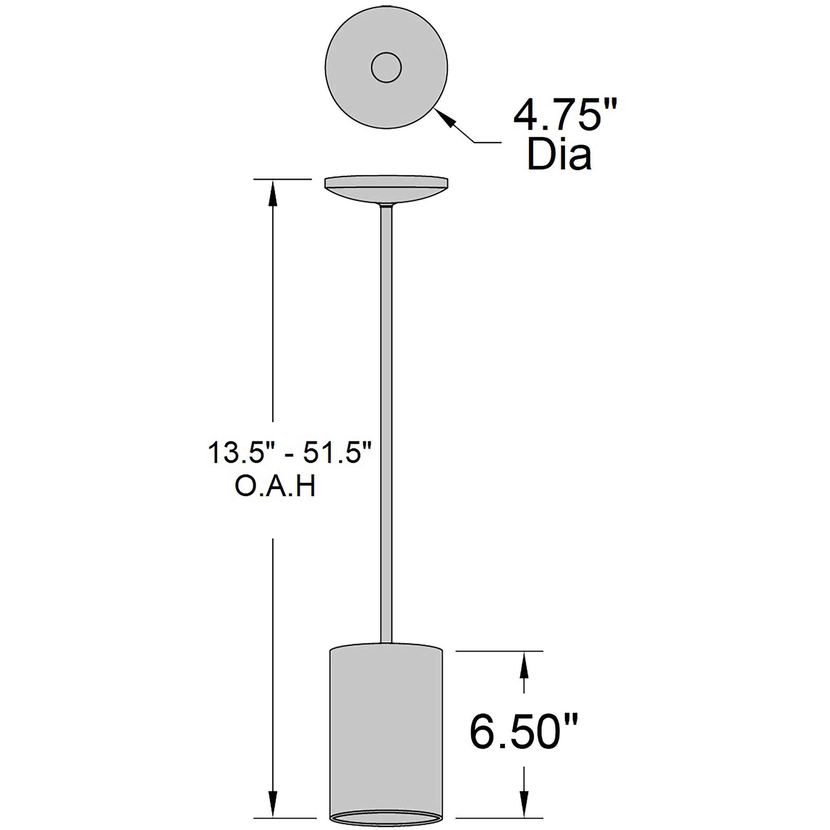 Pilson 4.75 inch Satin Pendant Ceiling Light
