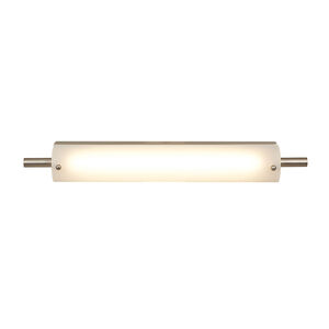 Vail 23 inch Brushed Steel Vanity Light Wall Light