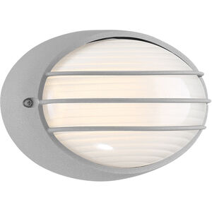 Cabo LED 5 inch Satin Outdoor Bulkhead