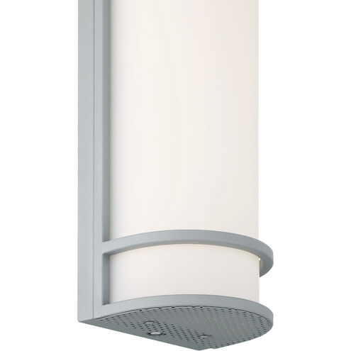 Cove 1 Light 18 inch Satin Outdoor Wall Sconce