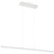 Float LED 36 inch Matte White Pendant Ceiling Light