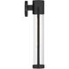 Coastal 5 inch Black Wall Sconce Wall Light