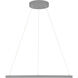 Anello LED 24 inch Gray Pendant Ceiling Light