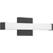 Maxx 18 inch Matte Black Bath Vanity Light Wall Light
